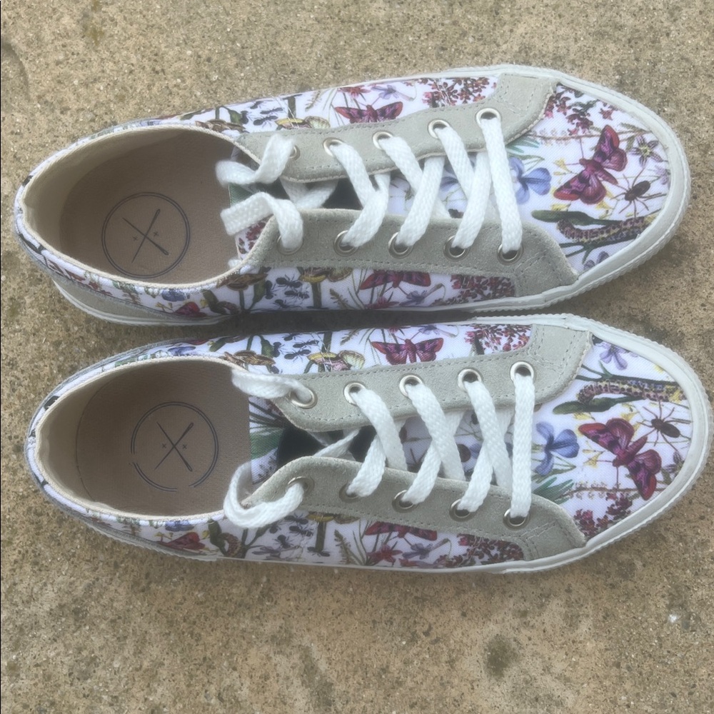 INKKAS Women's Monterey Lace up Sneakers Size 6 - Picture 4 of 9